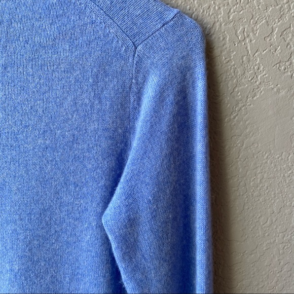 Ellen Tracy 100% Cashmere Sweater | Size XS | light Blue color - Picture 4 of 6
